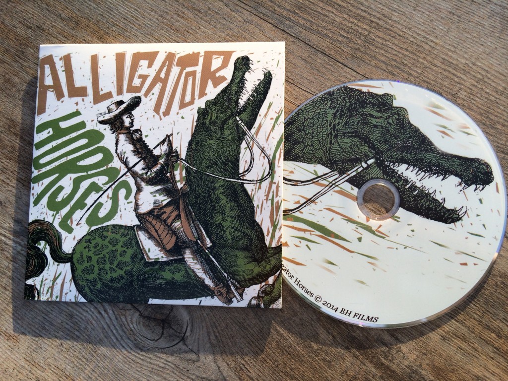 Alligator-Horses DVD cover design by Carlos Hernandez